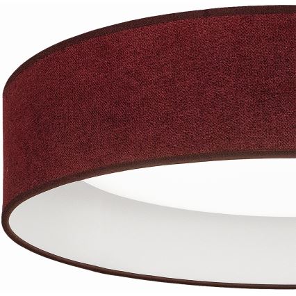 Brilagi - Ρυθμιζόμενο LED φωτιστικό οροφής VELVET SMARTIX LED/36W/230V 3000–6000K Ø 55 cm βυσσινί Wi‑Fi Tuya Beacon + τηλεχειριστήριο