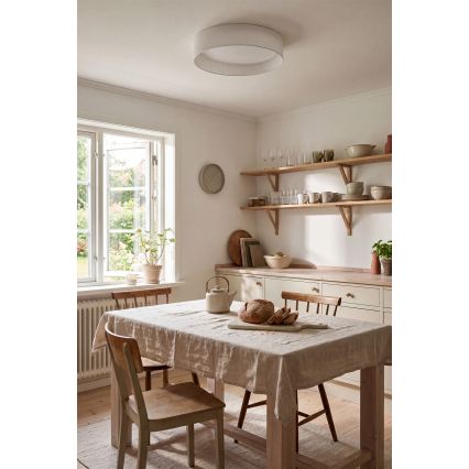 Brilagi - Ρυθμιζόμενο φωτιστικό οροφής LED VELVET SMART VARI LED/36W/230V 3000-6500K Ø 55 εκ. λευκό + τηλεχειριστήριο