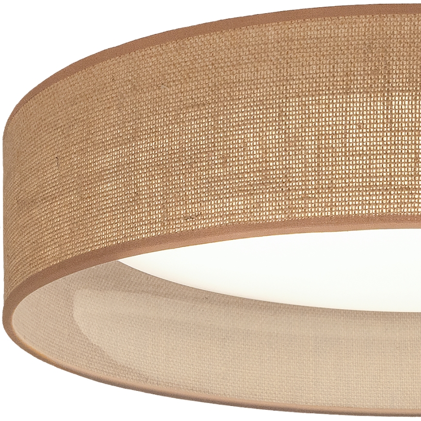 Brilagi - Ρυθμιζόμενο LED φωτιστικό οροφής VELVET SMART VARI LED/36W/230V 3000-6500K διάμ. 55 cm μπεζ + τηλεχειριστήριο