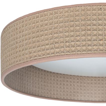 Brilagi - Ρυθμιζόμενο LED φωτιστικό οροφής VELVET SMART VARI LED/36W/230V 3000-6500K Ø 55 cm μπεζ + τηλεχειριστήριο