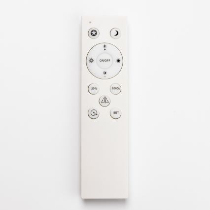 BRILAGI - Ρυθμιζόμενο φωτιστικό οροφής LED VELVET TWIST LED/36W/230V 3000-6000K διάμ. 65 εκ. Wi-Fi Tuya Beacon μπεζ + τηλεχειριστήριο