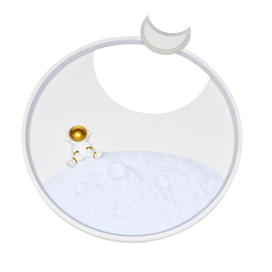 Brilagi - Ρυθμιζόμενο LED φωτιστικό οροφής ASTRO LED/20W/230V διάμ. 50 cm 3000-6000K astronaut + τηλεχειριστήριο