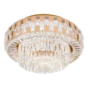 Brilagi - Ρυθμιζόμενο LED φωτιστικό οροφής AURELIA LED/45W/230V 3000-6000K διάμ. 50 cm χρυσό + τηλεχειριστήριο