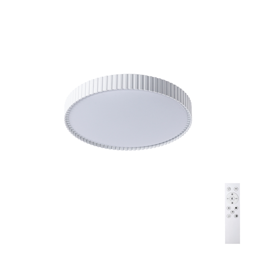 Brilagi - Ρυθμιζόμενο φωτιστικό οροφής LED CORVO LED/54W/230V 3000-6000K λευκό διάμ. 40 cm + τηλεχειριστήριο