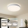 Brilagi - Ρυθμιζόμενο LED φωτιστικό οροφής CORVO LED/72W/230V 3000-6000K λευκό διάμ. 50 cm + τηλεχειριστήριο