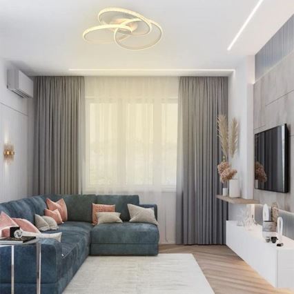 Brilagi - Ρυθμιζόμενο φωτιστικό οροφής LED COSMOWAVE LED/70W/230V 3000-6500K + τηλεχειριστήριο