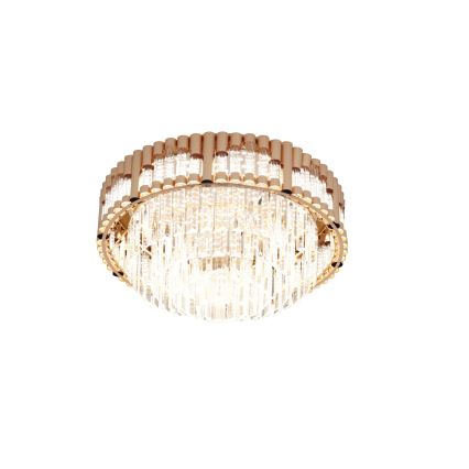 Brilagi - LED ρυθμιζόμενο φωτιστικό οροφής CROWN LED/41W/230V 3000-6000K διάμ. 48 cm χρυσό + τηλεχειριστήριο