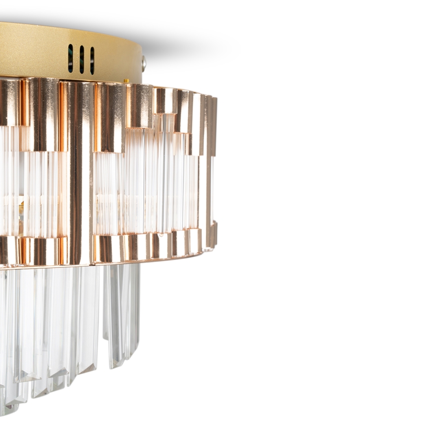 BRILAGI - LED ρυθμιζόμενο φωτιστικό οροφής CROWN LED/41W/230V 3000-6000K διάμ. 48 cm χρυσό + τηλεχειριστήριο