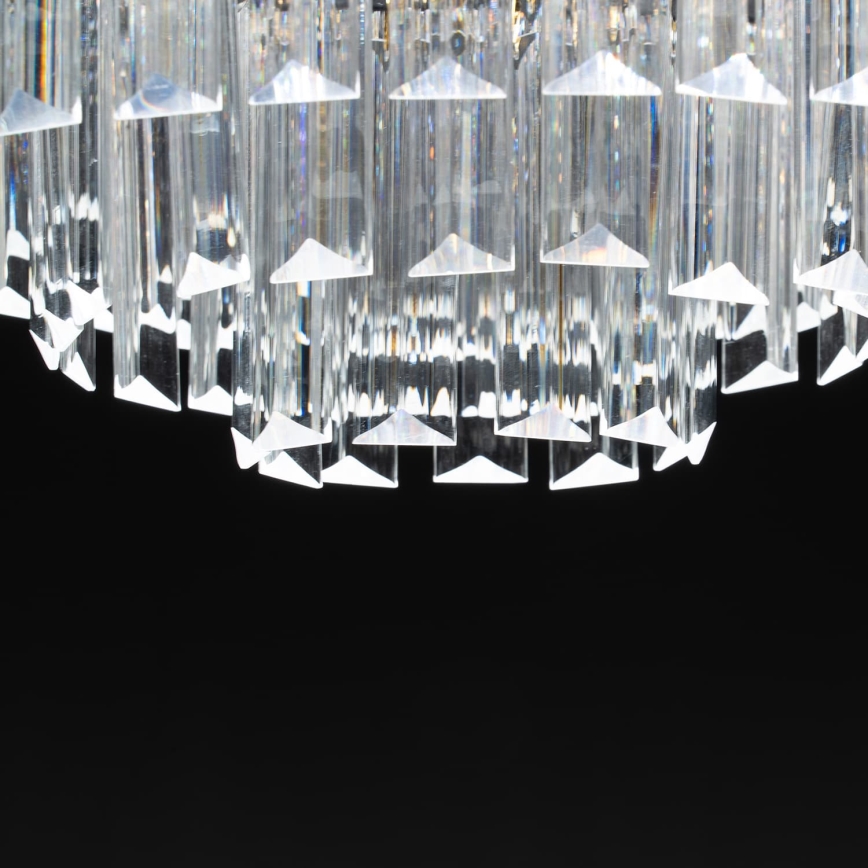 BRILAGI - Ρυθμιζόμενο φωτιστικό οροφής LED CROWN LED/41W/230V 3000-6000K Ø 48 cm μαύρο + τηλεχειριστήριο