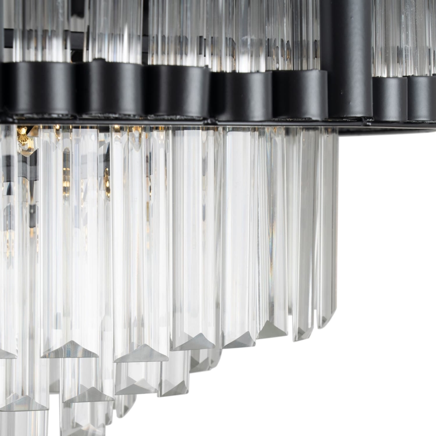 BRILAGI - Ρυθμιζόμενο φωτιστικό οροφής LED CROWN LED/41W/230V 3000-6000K Ø 48 cm μαύρο + τηλεχειριστήριο
