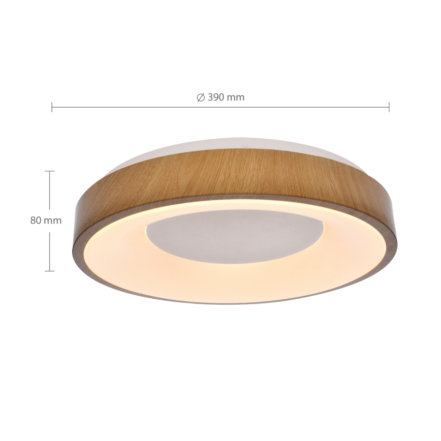Brilagi - Ρυθμιζόμενο LED οροφής φωτιστικό DORIA LED/48W/230V 3000-6500K διάμ. 39 εκ. + τηλεχειριστήριο