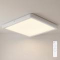Brilagi - Ρυθμιζόμενο LED φωτιστικό οροφής ESTELA SQUARE LED/36W/230V 3000-6500K 31x31 εκ. λευκό + τηλεχειριστήριο