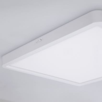 Brilagi - Ρυθμιζόμενο LED φωτιστικό οροφής ESTELA SQUARE LED/36W/230V 3000-6500K 31x31 εκ. λευκό + τηλεχειριστήριο