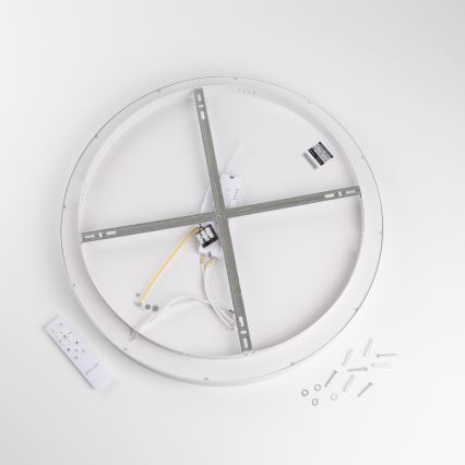 Brilagi - Ρυθμιζόμενο LED φωτιστικό οροφής FALCON II LED/99W/230V 3000-6500K Ø 60 cm λευκό + τηλεχειριστήριο