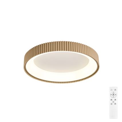 Brilagi - Ρυθμιζόμενο φωτιστικό οροφής LED FALCON MODERN LED/30W/230V 3000-6500K διάμ. 40 εκ. μπεζ + τηλεχειριστήριο