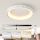 Brilagi - Ρυθμιζόμενο LED φωτιστικό οροφής FALCON MODERN LED/54W/230V 3000-6000K 60 cm λευκό + τηλεχειριστήριο