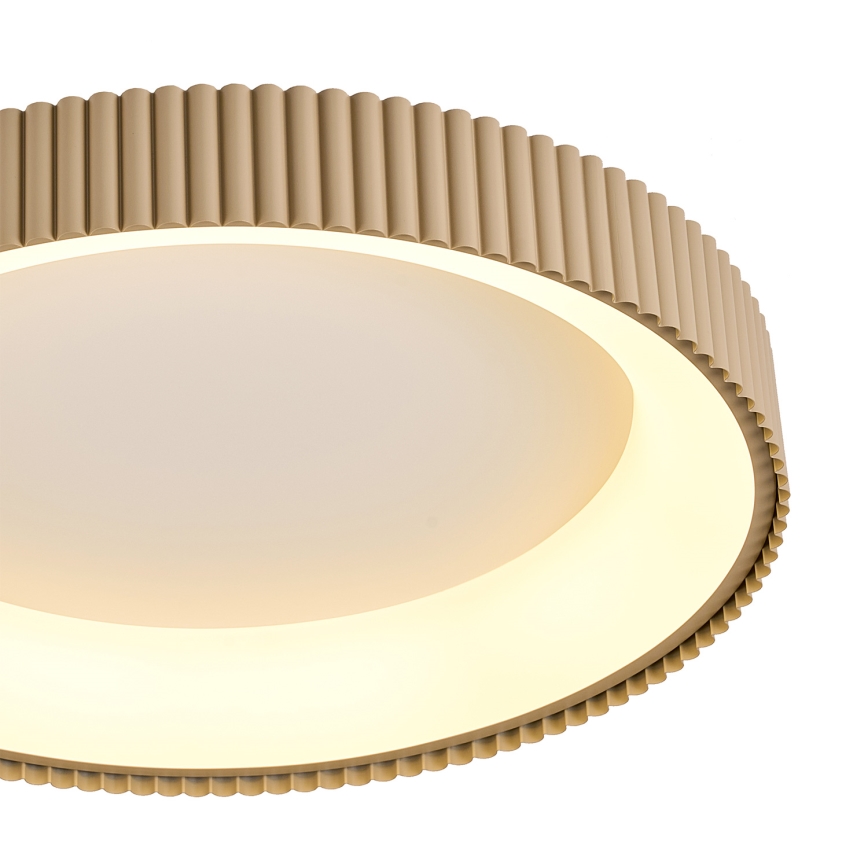 Brilagi - LED ρυθμιζόμενο φωτιστικό οροφής FALCON MODERN LED/54W/230V 3000-6500K 60 cm μπεζ + τηλεχειριστήριο