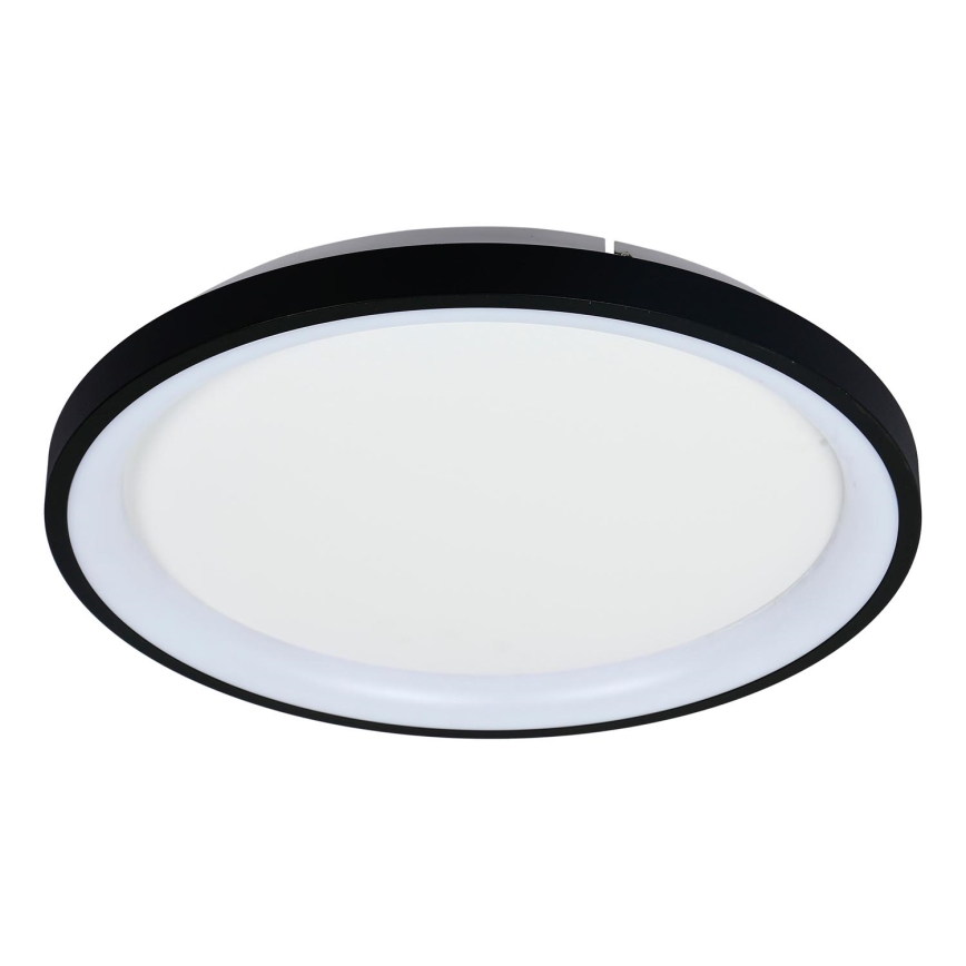 Brilagi - Ρυθμιζόμενο LED φωτιστικό οροφής FALCON SLIM LED/42W/230V 3000-6500K Ø 50 cm μαύρο + τηλεχειριστήριο