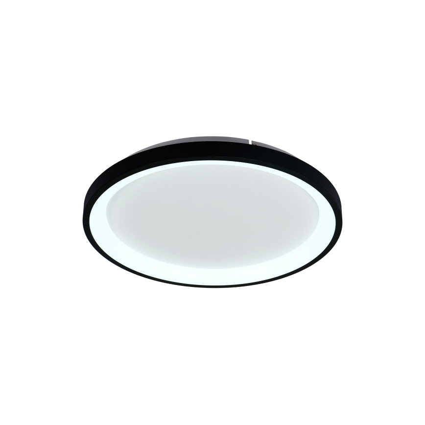 Brilagi - Ρυθμιζόμενο LED φωτιστικό οροφής FALCON SLIM LED/42W/230V 3000-6500K Ø 50 cm μαύρο + τηλεχειριστήριο