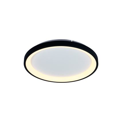 Brilagi - Ρυθμιζόμενο LED φωτιστικό οροφής FALCON SLIM LED/42W/230V 3000-6500K Ø 50 cm μαύρο + τηλεχειριστήριο