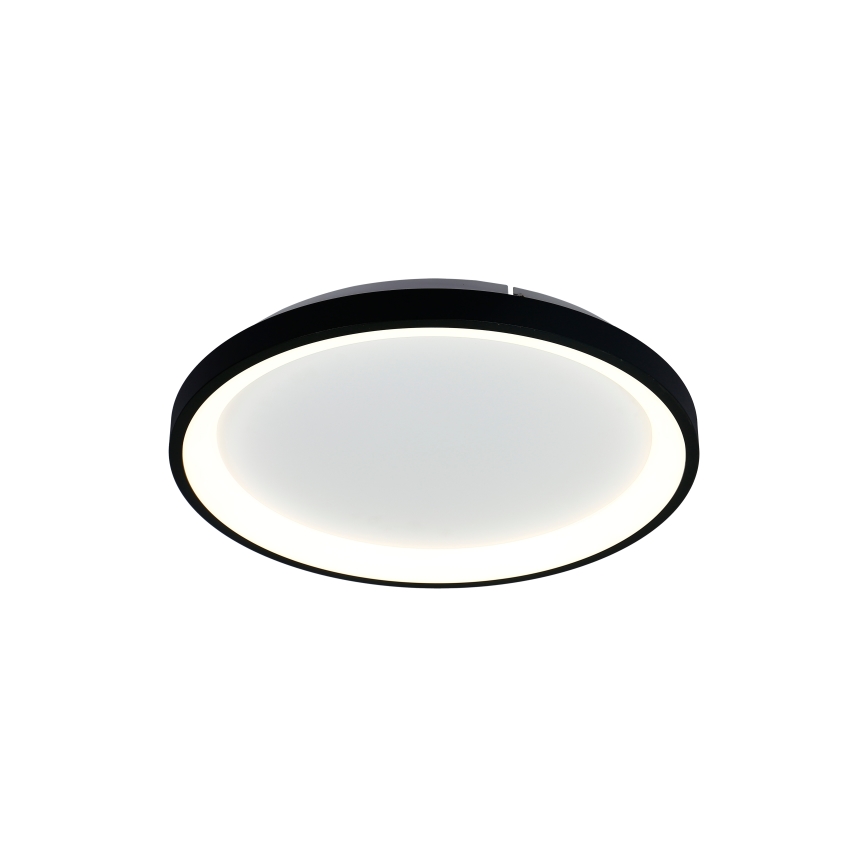 Brilagi - Ρυθμιζόμενο LED φωτιστικό οροφής FALCON SLIM LED/42W/230V 3000-6500K Ø 50 cm μαύρο + τηλεχειριστήριο