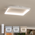 Brilagi - Ρυθμιζόμενο LED φωτιστικό οροφής FALCON SLIM LED/50W/230V 3000-6500K 50x50 cm λευκό + τηλεχειριστήριο