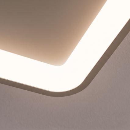 BRILAGI - LED Ρυθμιζόμενο φωτιστικό οροφής FALCON SLIM LED/50W/230V 3000-6500K 50x50 cm μπεζ + τηλεχειριστήριο