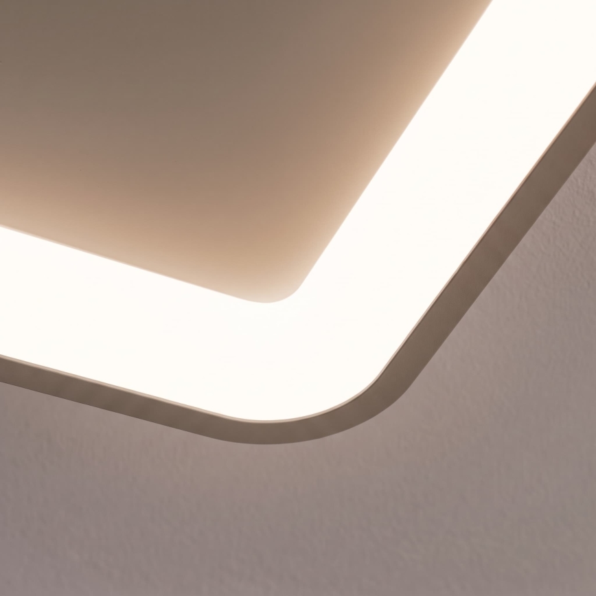 BRILAGI - LED Ρυθμιζόμενο φωτιστικό οροφής FALCON SLIM LED/50W/230V 3000-6500K 50x50 cm μπεζ + τηλεχειριστήριο
