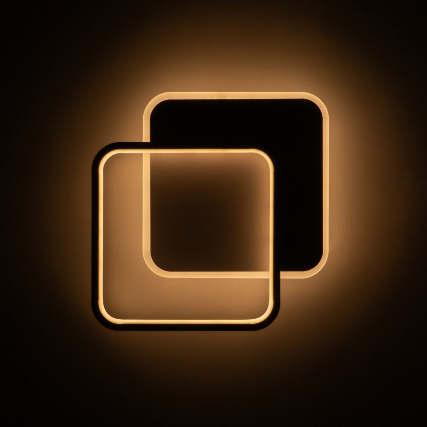 Brilagi - Ρυθμιζόμενο φωτιστικό οροφής LED FLARE LED/43W/230V 39,5x45 cm 3000/4000/6000K + τηλεχειριστήριο