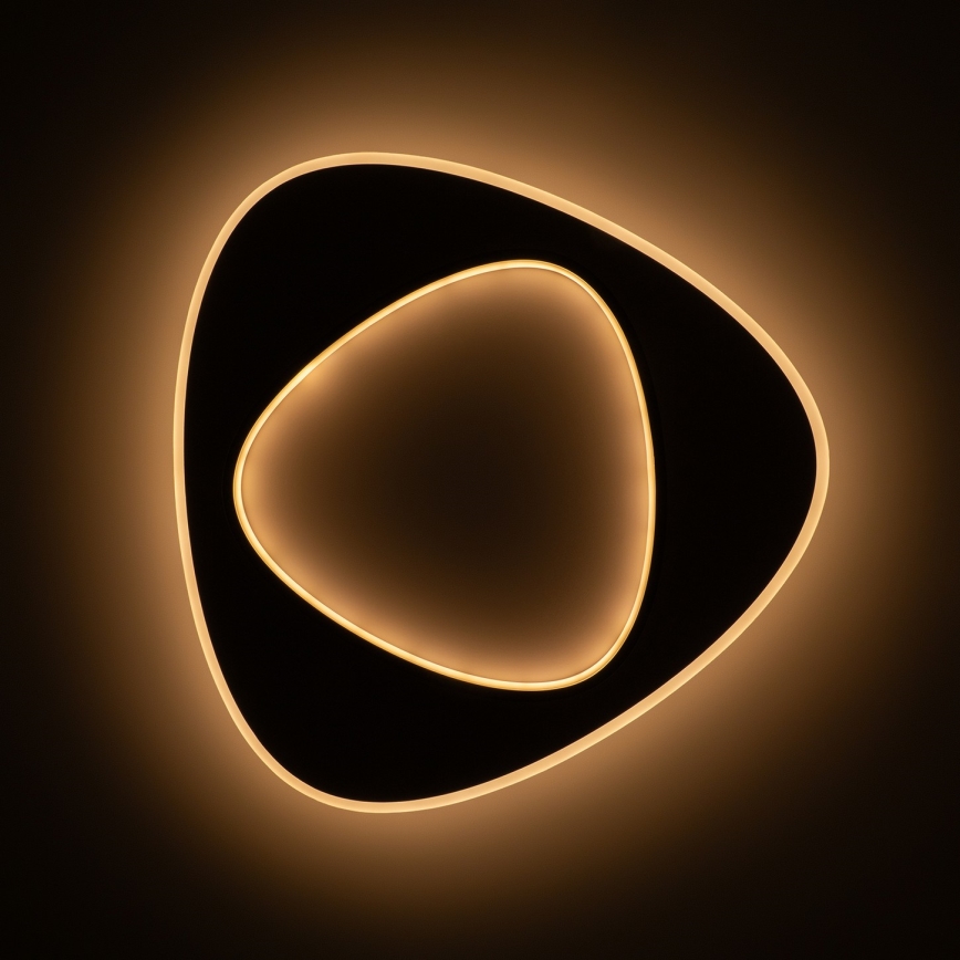 Brilagi - Ρυθμιζόμενο φωτιστικό οροφής LED FLARE LED/70W/230V 55x55 cm 3000/4000/6000K + τηλεχειριστήριο