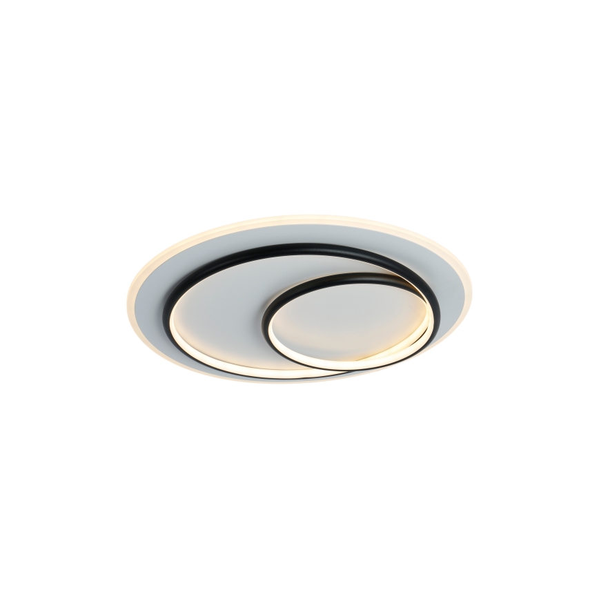 Brilagi - Ρυθμιζόμενο φωτιστικό οροφής LED FLARE LED/70W/230V 3000-6000K Ø 50 cm λευκό/μαύρο + τηλεχειριστήριο