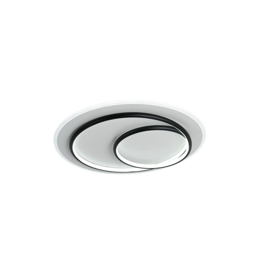 Brilagi - Ρυθμιζόμενο φωτιστικό οροφής LED FLARE LED/70W/230V 3000-6000K Ø 50 cm λευκό/μαύρο + τηλεχειριστήριο