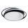 Brilagi - Ρυθμιζόμενο LED φωτιστικό οροφής FLARE LED/84W/230V 3000-6000K 47x51 cm μαύρο + τηλεχειριστήριο