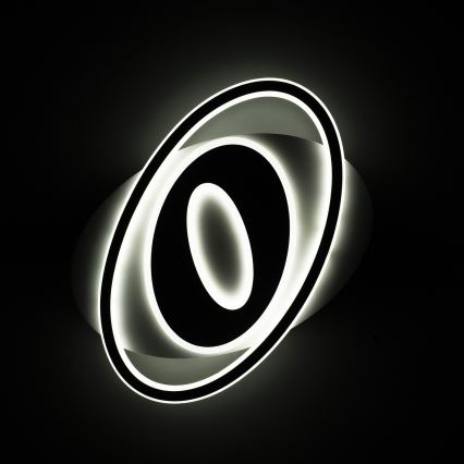 BRILAGI - LED ρυθμιζόμενο φωτιστικό οροφής IRIS LED/78W/230V 3000-6000K 37x49 cm λευκό + τηλεχειριστήριο