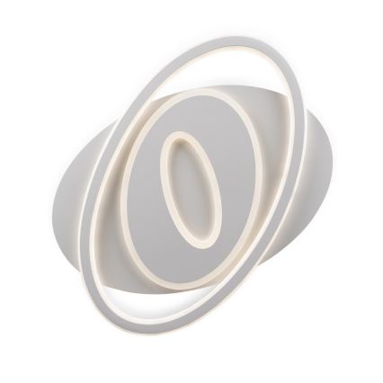 BRILAGI - LED ρυθμιζόμενο φωτιστικό οροφής IRIS LED/78W/230V 3000-6000K 37x49 cm λευκό + τηλεχειριστήριο