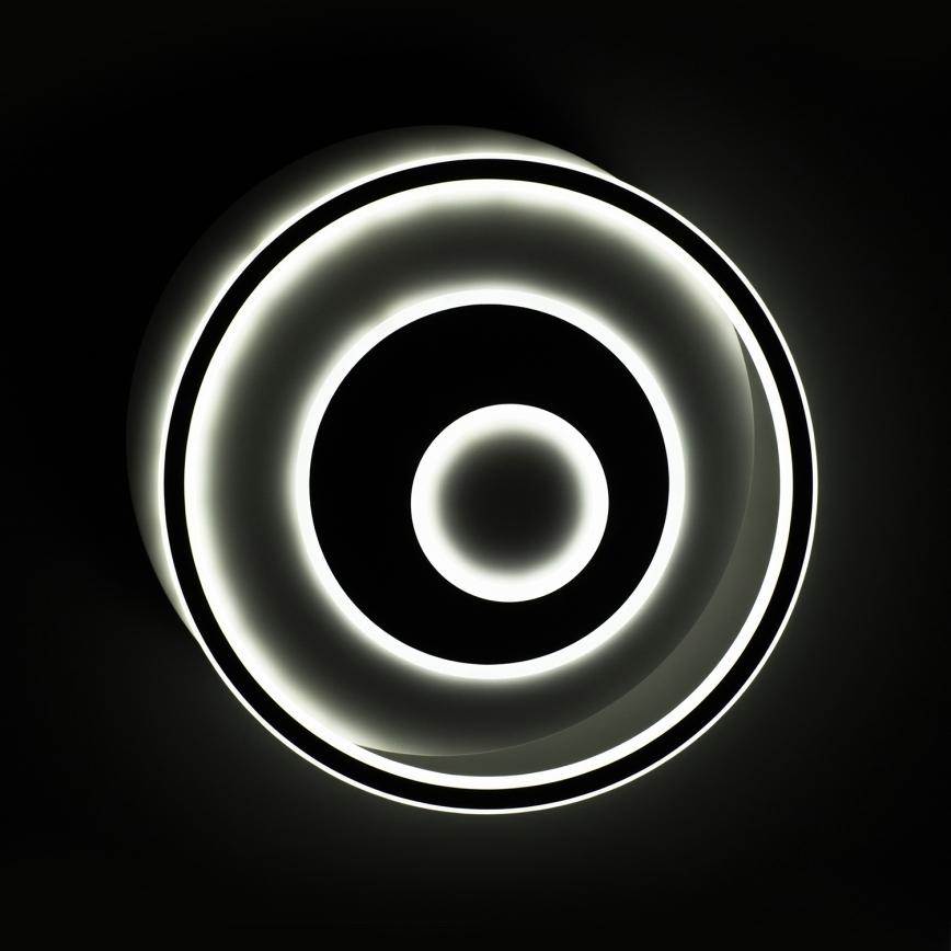 BRILAGI - Ρυθμιζόμενο φωτιστικό οροφής LED IRIS LED/83W/230V 3000-6000K 46x50 cm λευκό + τηλεχειριστήριο
