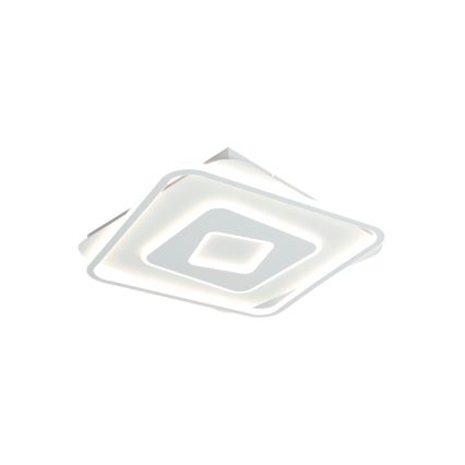 Brilagi - LED ρυθμιζόμενο φωτιστικό οροφής IRIS LED/98W/230V 3000-6000K 50x50 cm λευκό + τηλεχειριστήριο