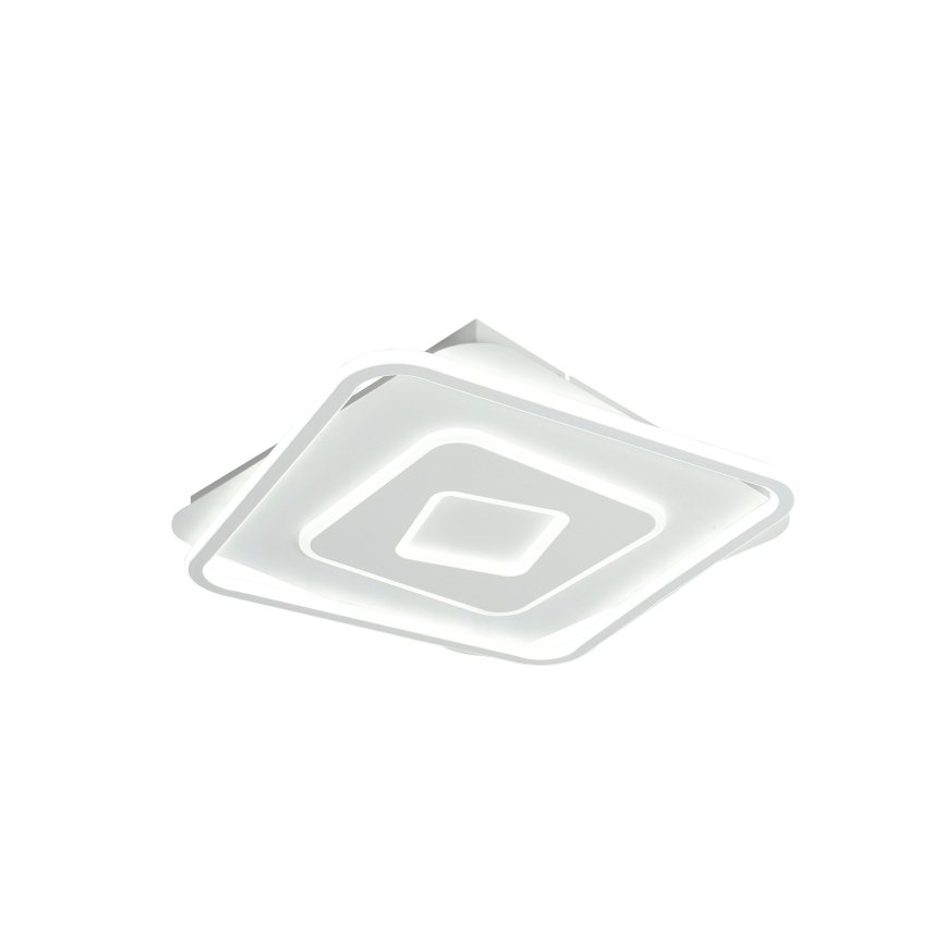 Brilagi - LED ρυθμιζόμενο φωτιστικό οροφής IRIS LED/98W/230V 3000-6000K 50x50 cm λευκό + τηλεχειριστήριο