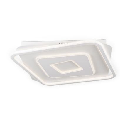 BRILAGI - LED ρυθμιζόμενο φωτιστικό οροφής IRIS LED/98W/230V 3000-6000K 50x50 cm λευκό + τηλεχειριστήριο