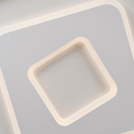 BRILAGI - LED ρυθμιζόμενο φωτιστικό οροφής IRIS LED/98W/230V 3000-6000K 50x50 cm λευκό + τηλεχειριστήριο