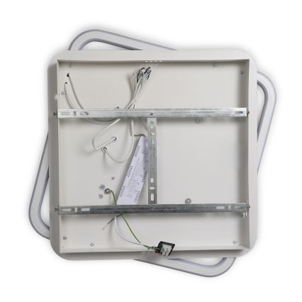 BRILAGI - LED ρυθμιζόμενο φωτιστικό οροφής IRIS LED/98W/230V 3000-6000K 50x50 cm λευκό + τηλεχειριστήριο