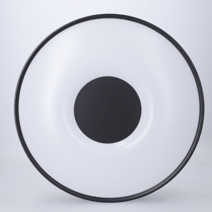 Brilagi - LED Ρυθμιζόμενο φωτιστικό οροφής JAMIS LED/48W/230V 3000-6500K Ø 39 cm μαύρο + τηλεχειριστήριο