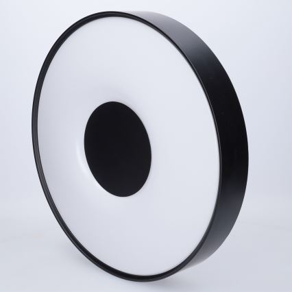 Brilagi - LED Ρυθμιζόμενο φωτιστικό οροφής JAMIS LED/48W/230V 3000-6500K Ø 39 cm μαύρο + τηλεχειριστήριο