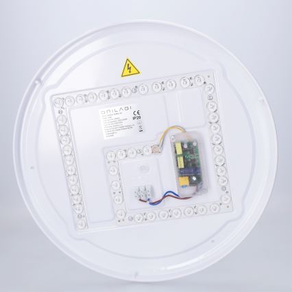 Brilagi - LED Ρυθμιζόμενο φωτιστικό οροφής JAMIS LED/48W/230V 3000-6500K Ø 39 cm μαύρο + τηλεχειριστήριο
