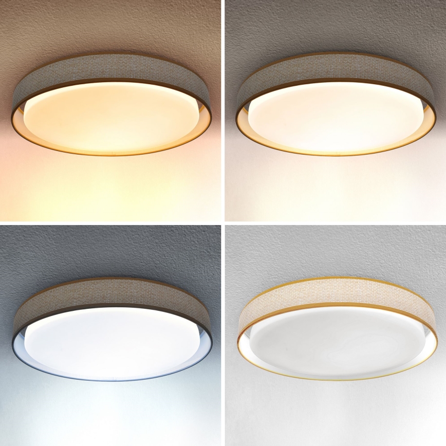 Brilagi - Ρυθμιζόμενο LED οροφής φωτιστικό KIANIA LED/48W/230V 3000-6500K διάμ. 43 εκ. + τηλεχειριστήριο