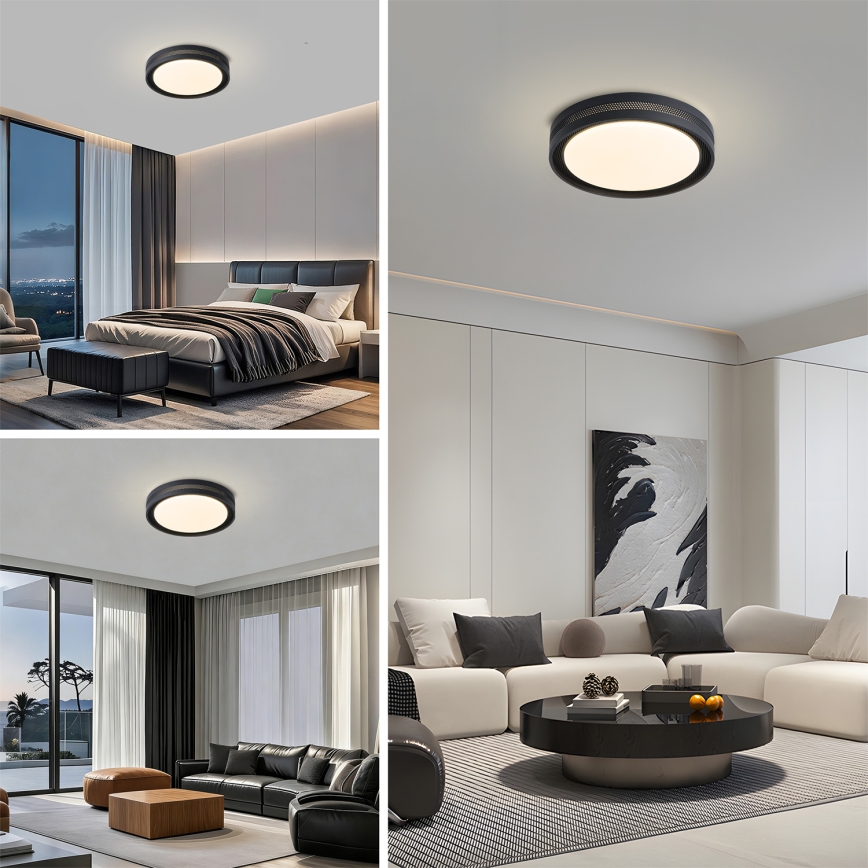 Brilagi - Ρυθμιζόμενο LED φωτιστικό οροφής KREON LED/54W/230V 3000-6000K λευκό, διάμ. 38 εκ. + τηλεχειριστήριο