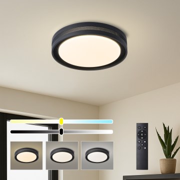 Brilagi - Ρυθμιζόμενο LED φωτιστικό οροφής KREON LED/54W/230V 3000-6000K λευκό, διάμ. 38 εκ. + τηλεχειριστήριο