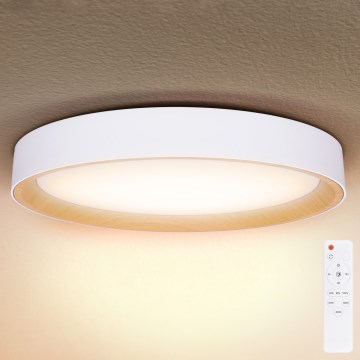 Brilagi - Ρυθμιζόμενο LED φωτιστικό οροφής LARIOS LED/72W/230V 3000-6500K λευκό διάμ. 59 cm + τηλεχειριστήριο