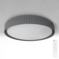 Brilagi - Ρυθμιζόμενο LED φωτιστικό οροφής LUCIA LED/48W/230V 3000-6500K Ø 41 cm γκρι + τηλεχειριστήριο