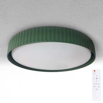 Brilagi - Ρυθμιζόμενο LED φωτιστικό οροφής LUCIA LED/48W/230V 3000–6500K Ø 41 εκ. πράσινο + τηλεχειριστήριο